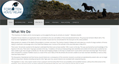 Desktop Screenshot of forgottenhorses.com